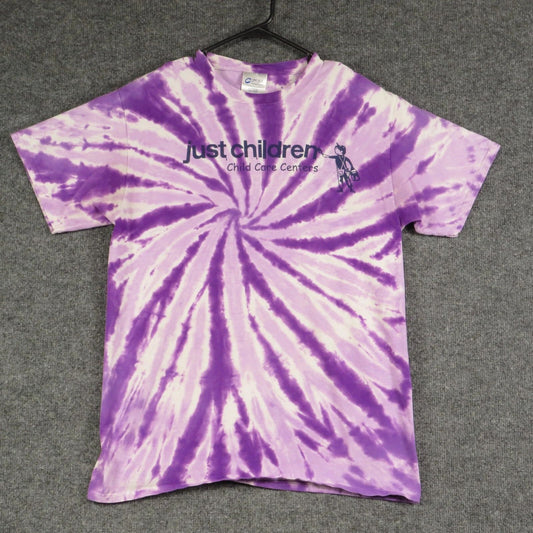 Port Authority Shirt Mens Medium Purple Short Sleeve Crew Neck Pullover T Shirt