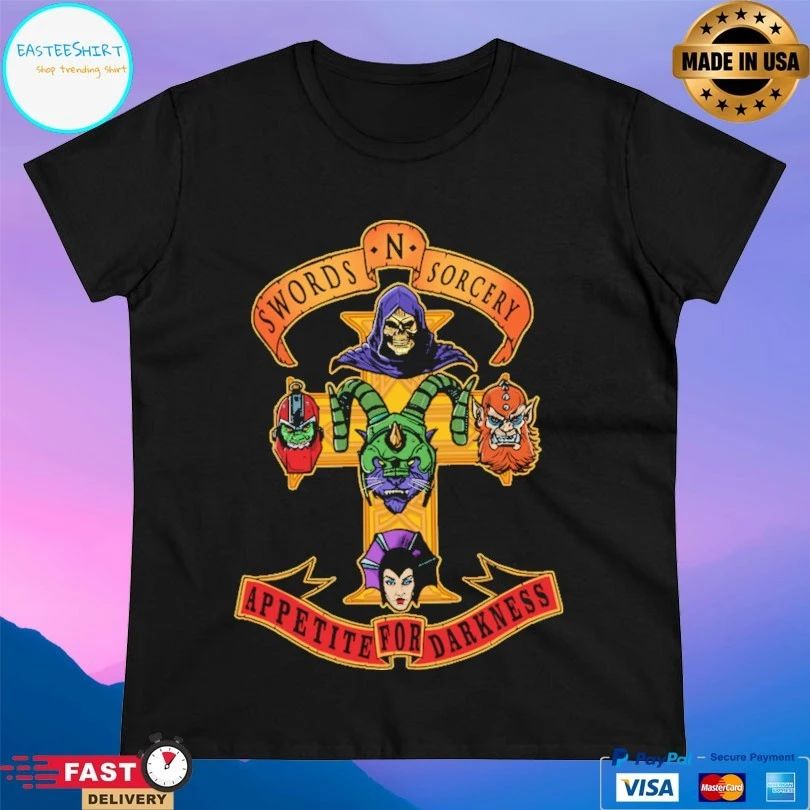 Swords And Sorcery Appetite For Darkness T-shirt