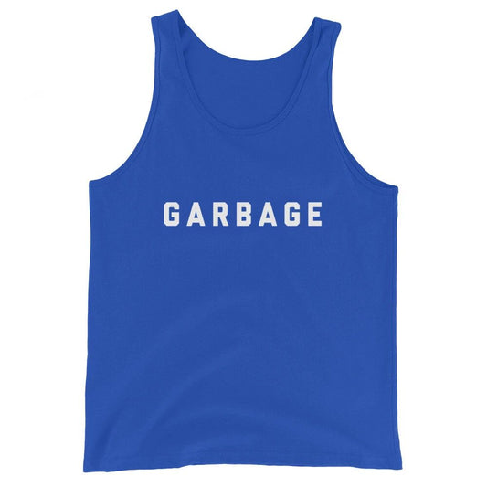 GARBAGE Tank Top Shirt maga trump republican voter exercise yoga cute