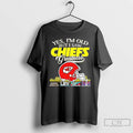 Premium Kansas City Chiefs Yes Im Old But I Saw Greatness Helmet Ceramic Ceramic And