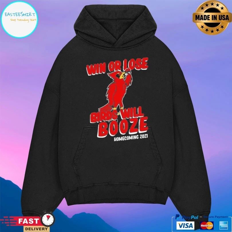 Win Or Lose Rds Will Booze Homecoming 2021 T-shirt