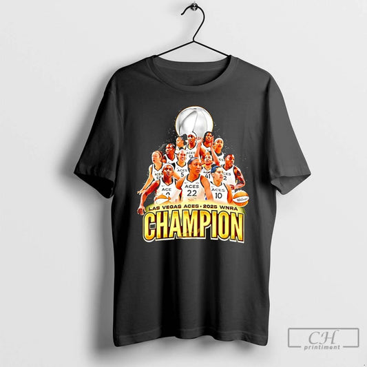 Premium Las Vegas Aces Winner Wnba Champion 2025 Graphic T Shirts