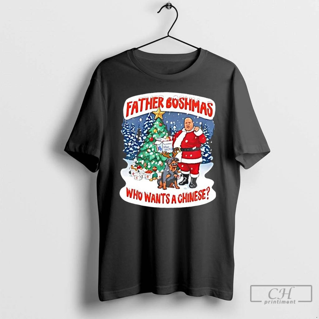 Classic Big John Father Boshmas Christmas Jumper T Shirts