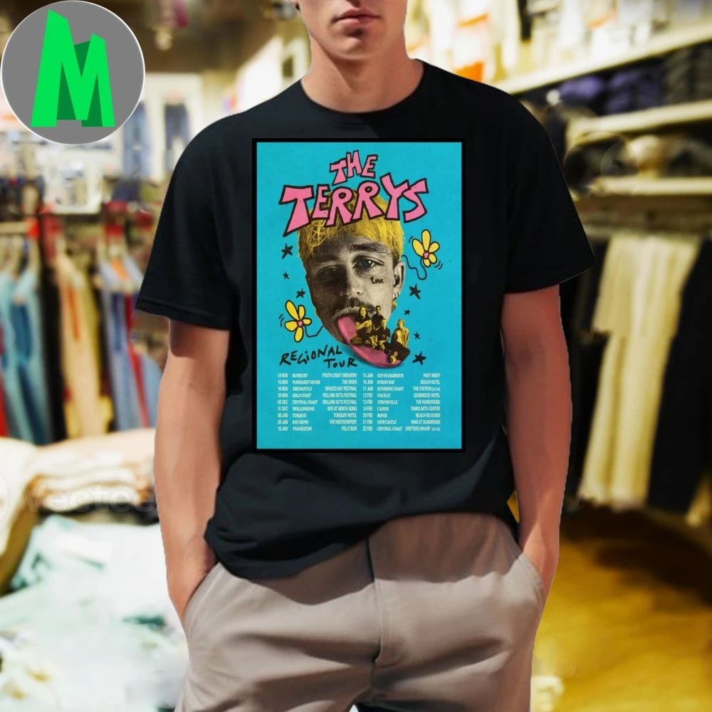 The Terrys Regional Tour 2025-2026 Poster Shirt