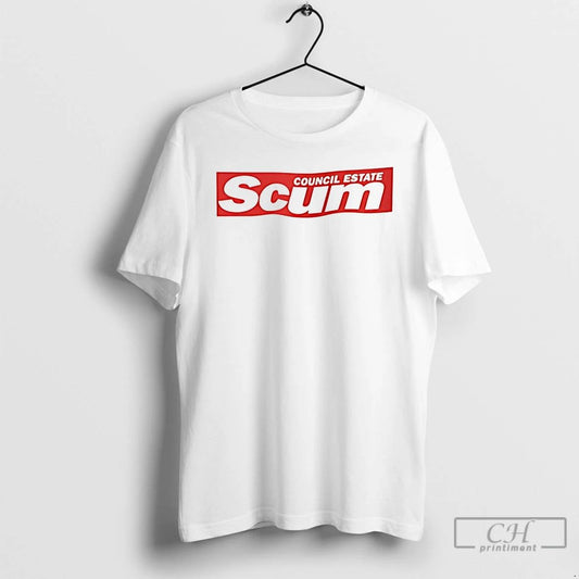 Classic Council Estate Scum T Shirts