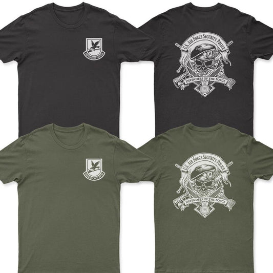 Air Force Security Police Forces Defensor Fortis New T - SHIRT