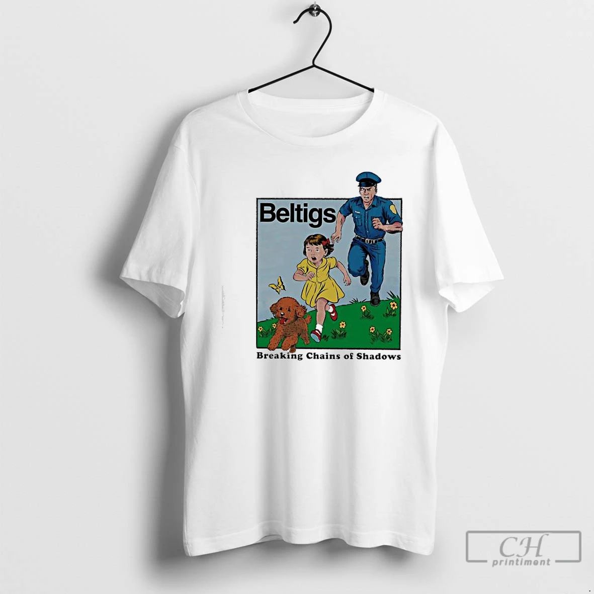 Premium Beltigs Breaking Chains Of Shadows Graphic Pop Band T Shirts