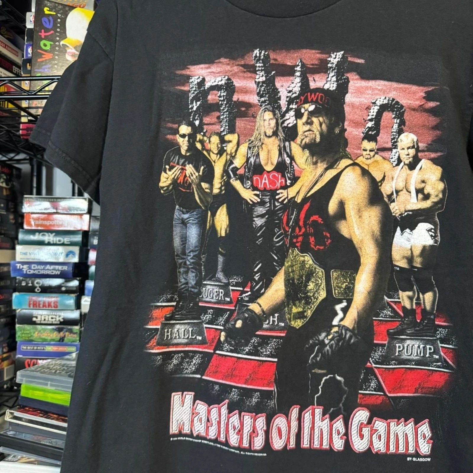 Vintage 90s wrestling shirt wwd