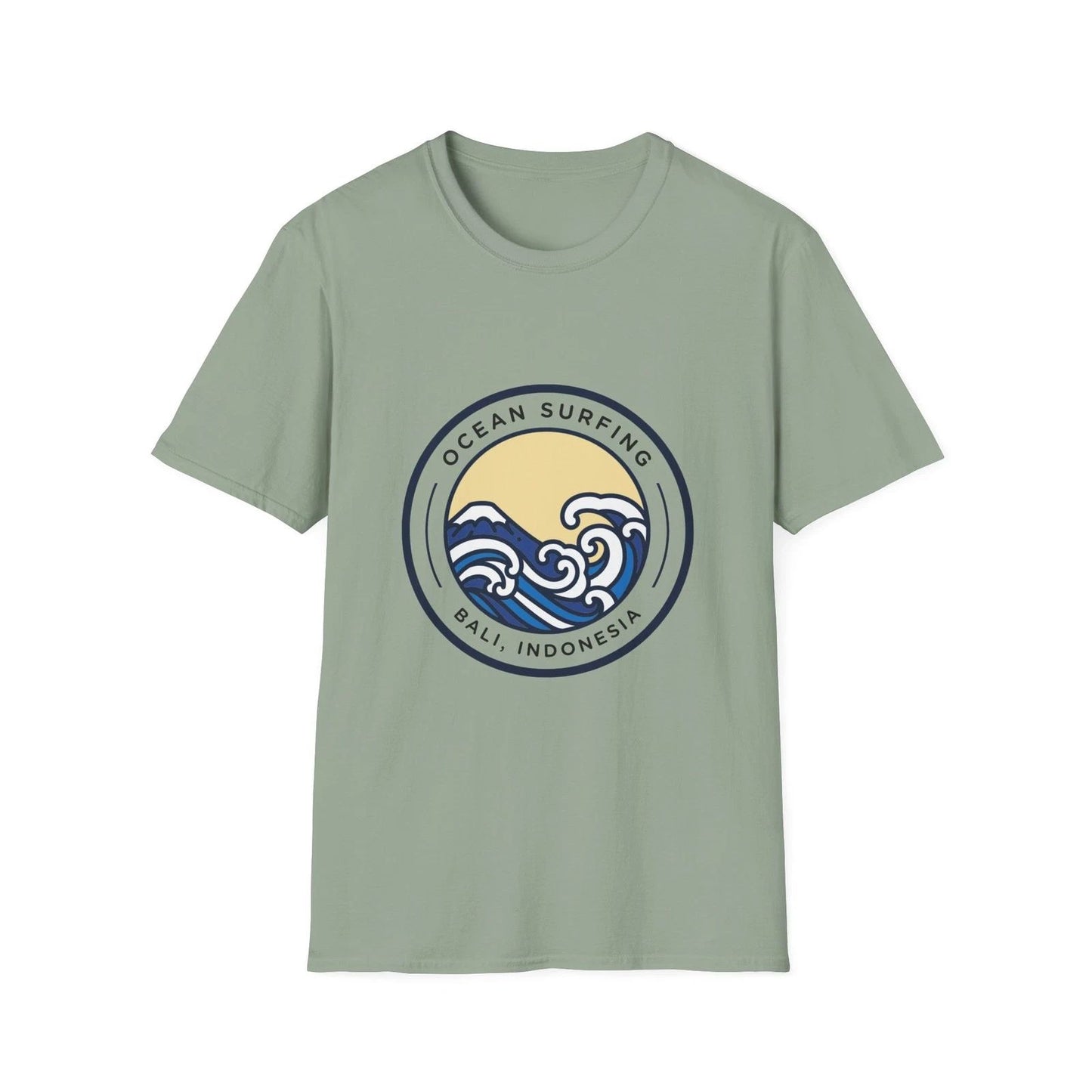 Ocean Surfing Waves T-Shirt | Bali Indonesia