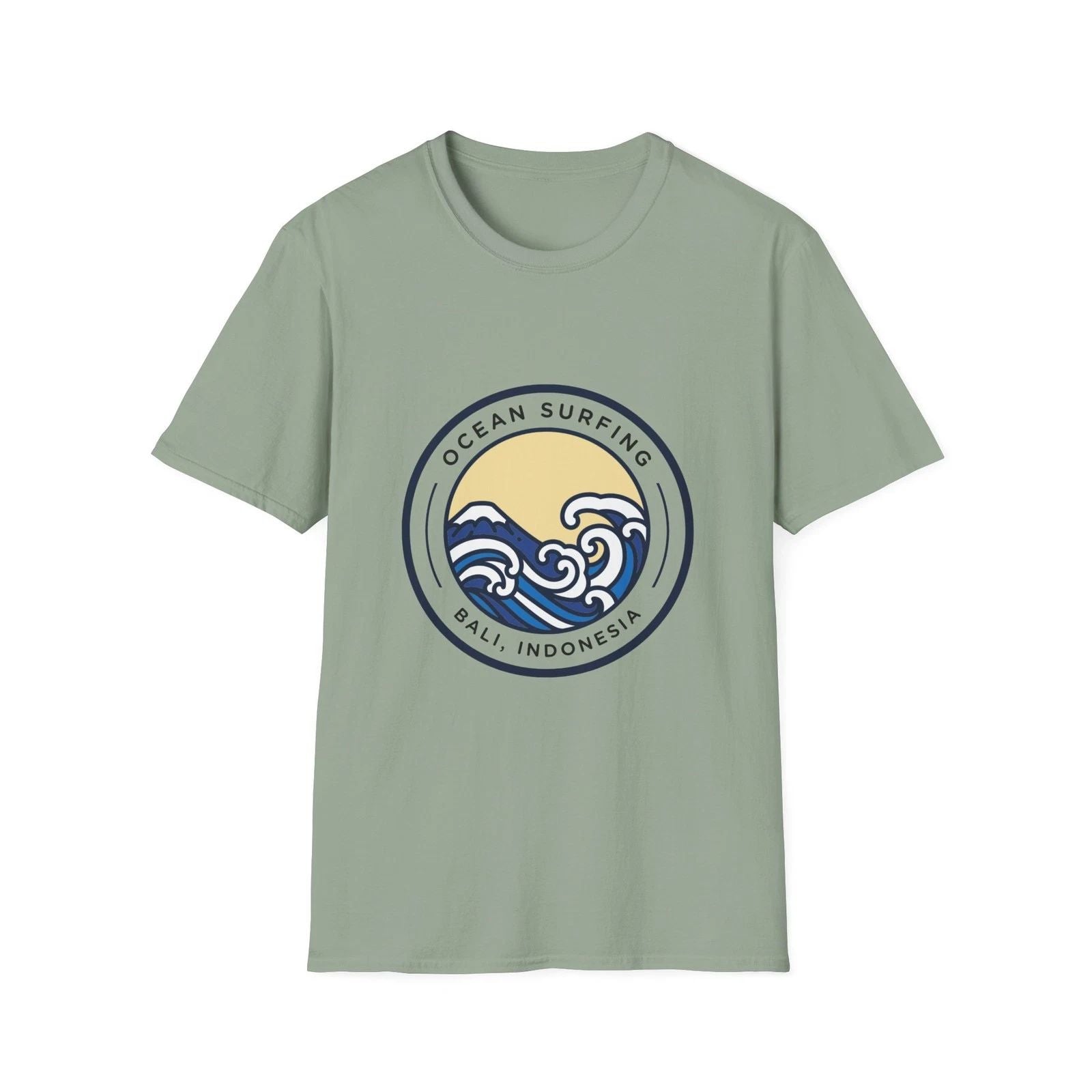 Ocean Surfing Waves T-Shirt | Bali Indonesia