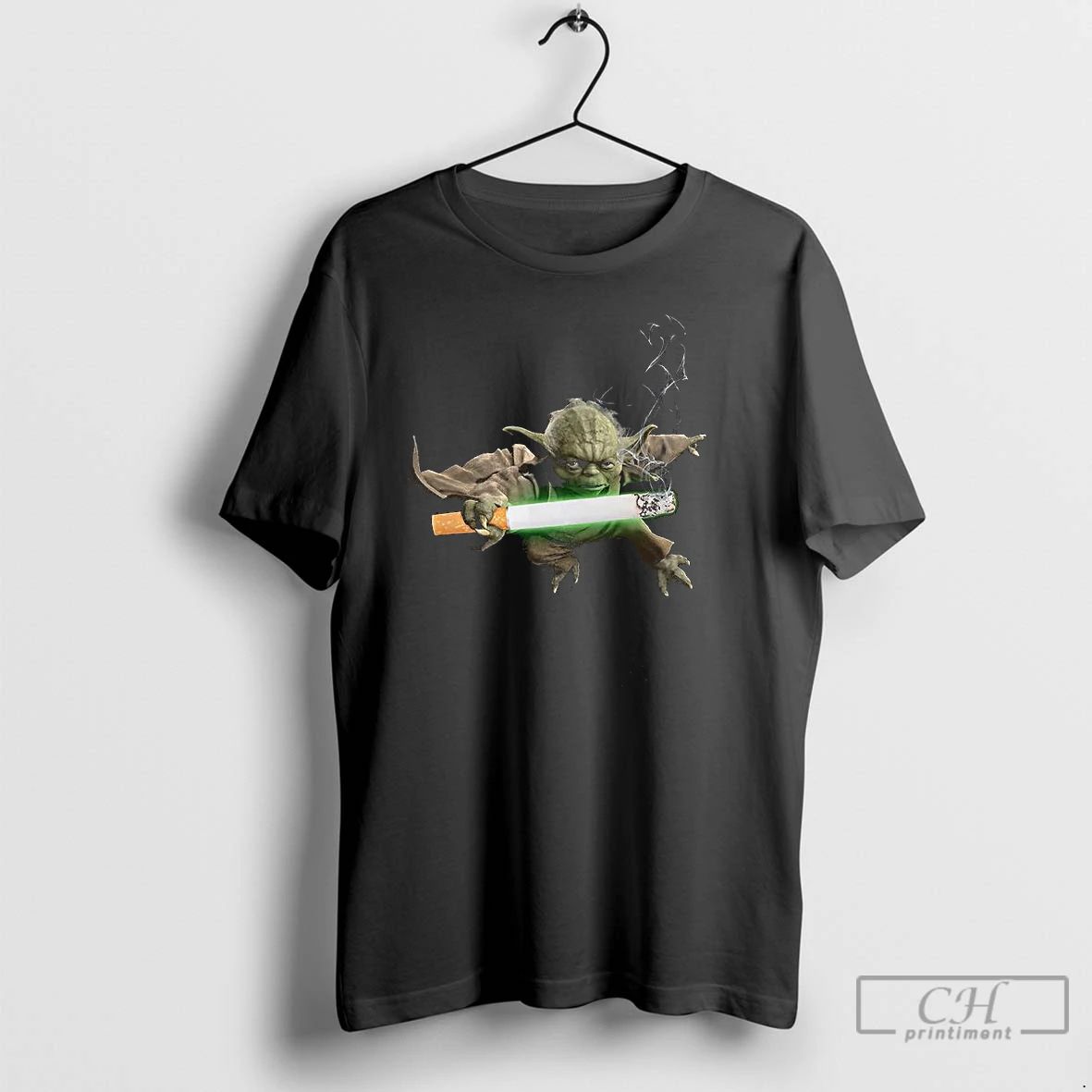 Classic Yoda Cigarette Meme T Shirts
