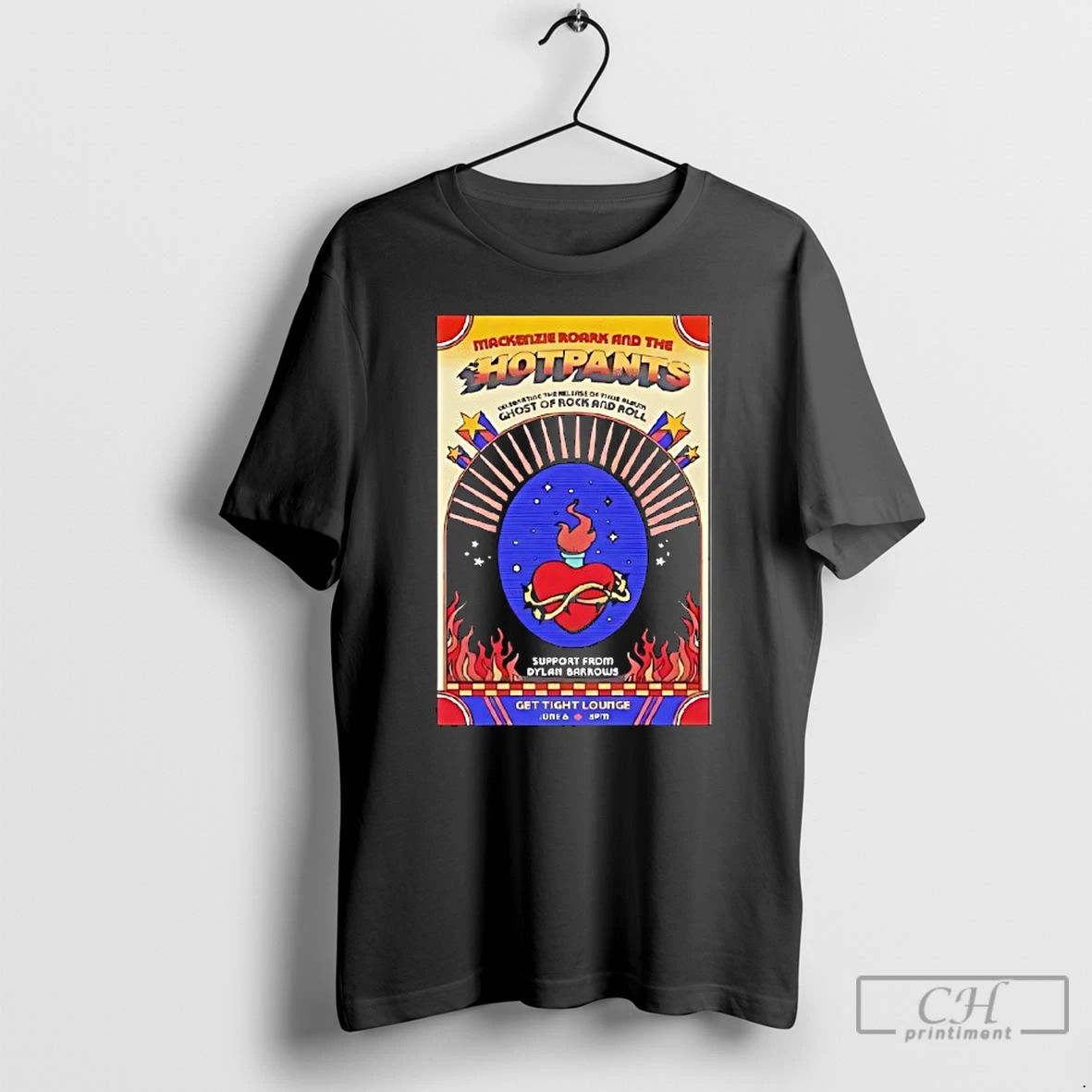 Classic Mackenzie Roark And The Hotpants June 6 2025 Get Tight Lounge T Shirts