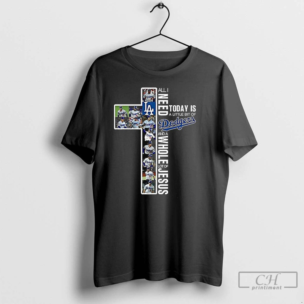 Premium All I A Today Is A Little Bit Of Los Angeles Dodgers And