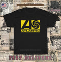 New Hot Tees Atlantic Records Logo Men's T-Shirt American Tees