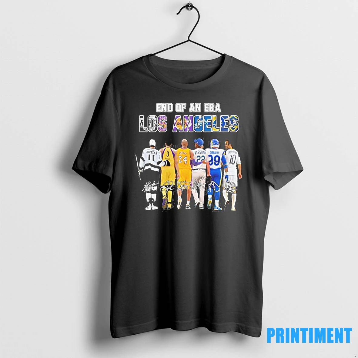 End Of An Era Los Angeles Sports Teams Players Tshirts Sweater