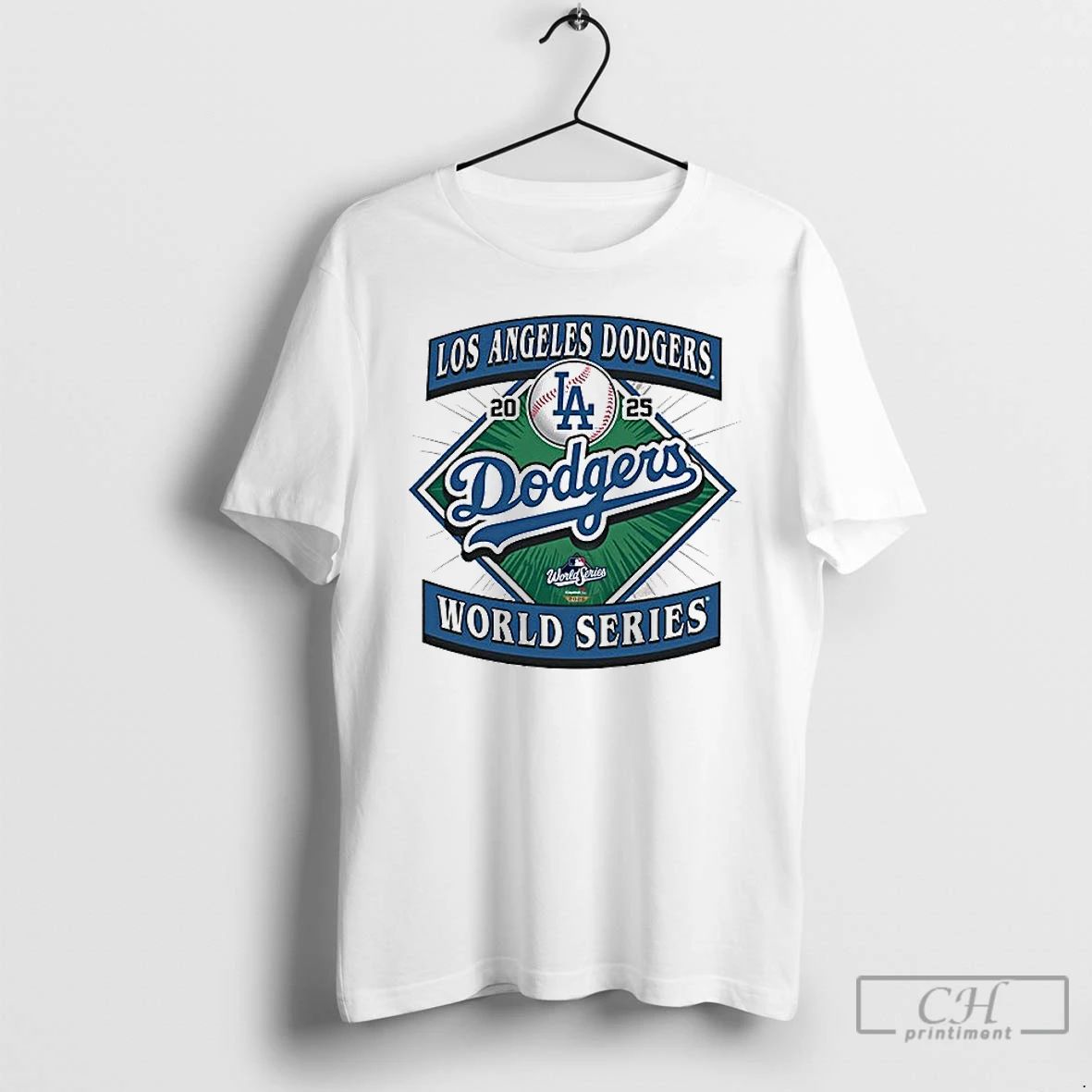 Classic Los Angeles Dodgers 2024 World Series Franklin Logo T Shirts