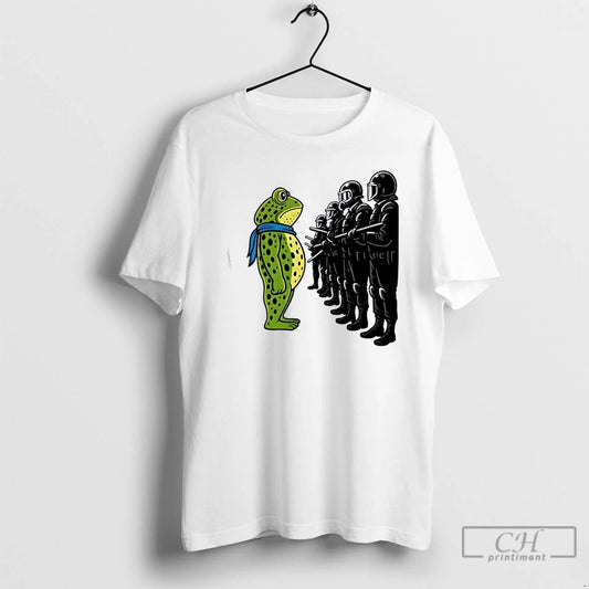 Classic Portland Frog Funny Meme Protest T Shirts