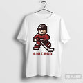 Classic Chicago Blackhawks Hockey 8 Bit Retro Baller T Shirts