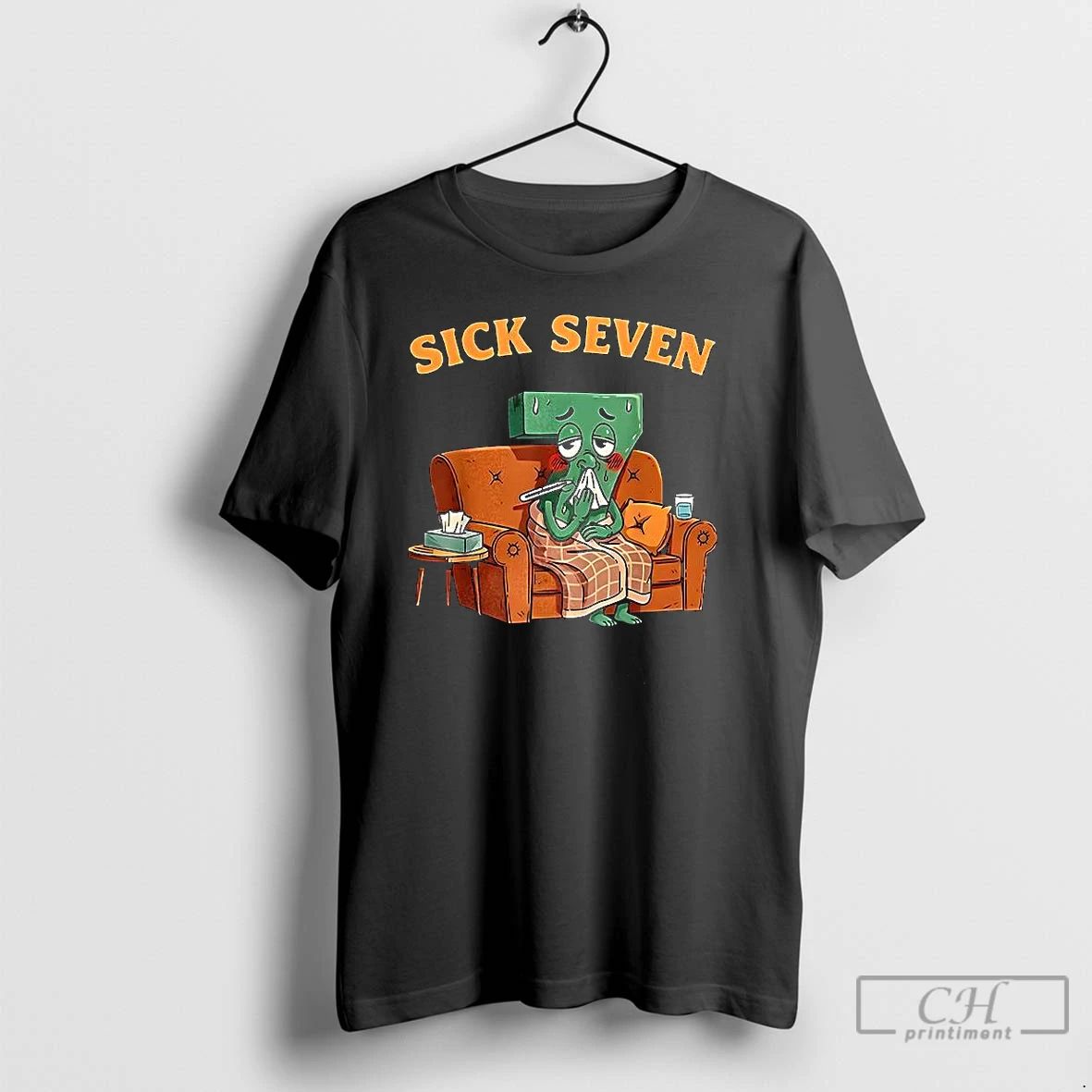 Classic Sick Six Seven Parody Halloween T Shirts