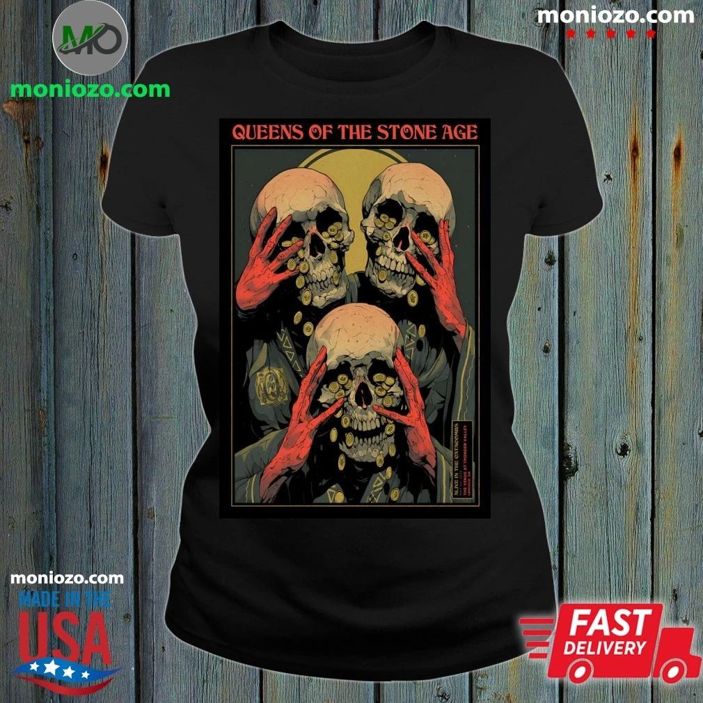 Original QOTSA The Catacombs Tour In Lincoln CA On May 1 2026 Poster Shirt