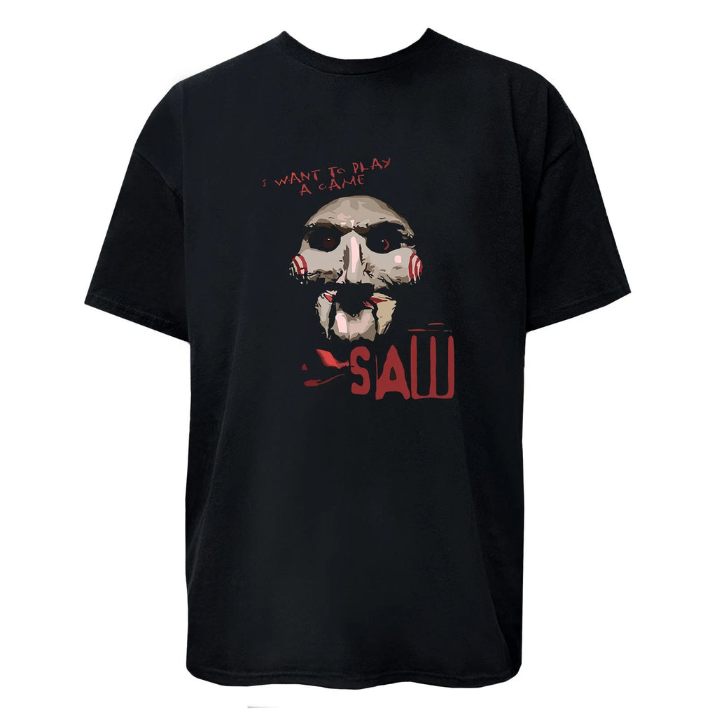 Saw I Want to Play a Game Graphic T-Shirt / Hoodie / Sweatshirt Unisex Women Men