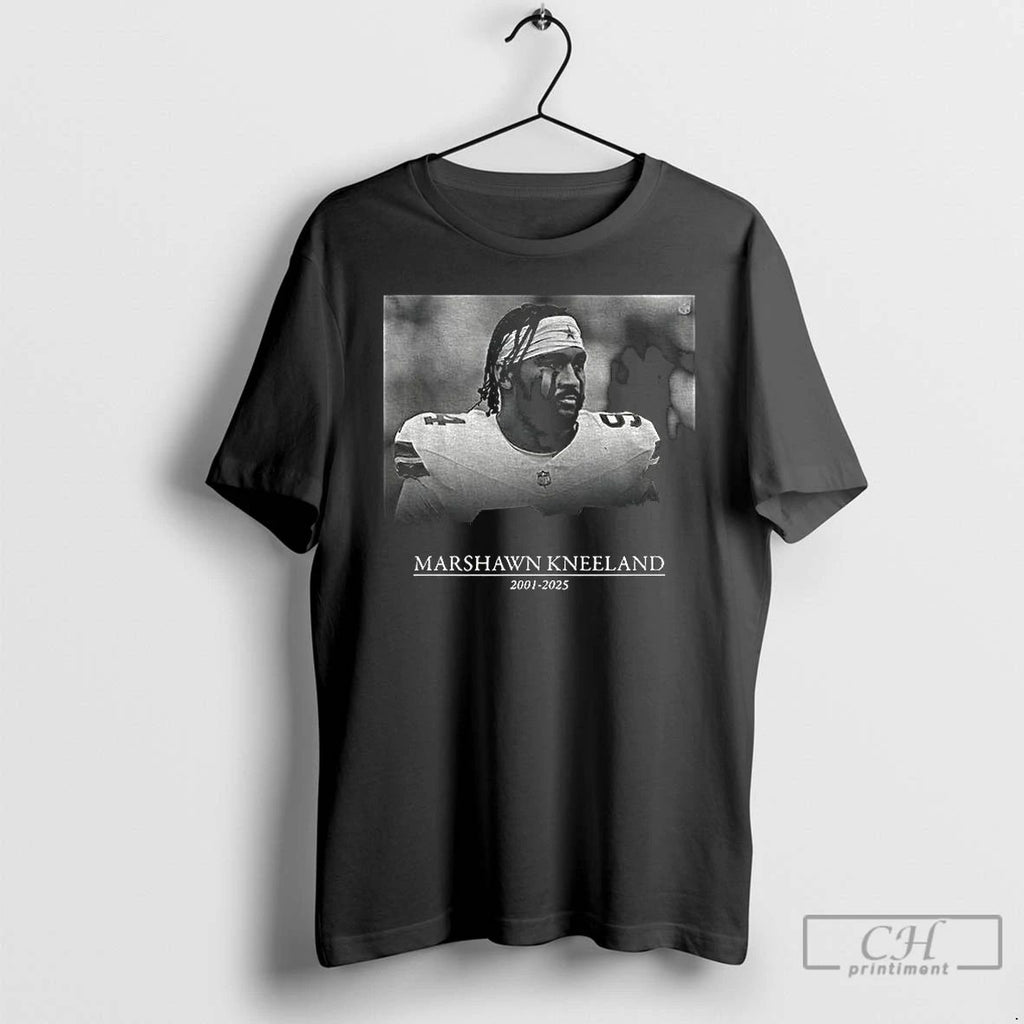 Premium Marshawn Kneeland 2001 2025 Rest In Peace T Shirts