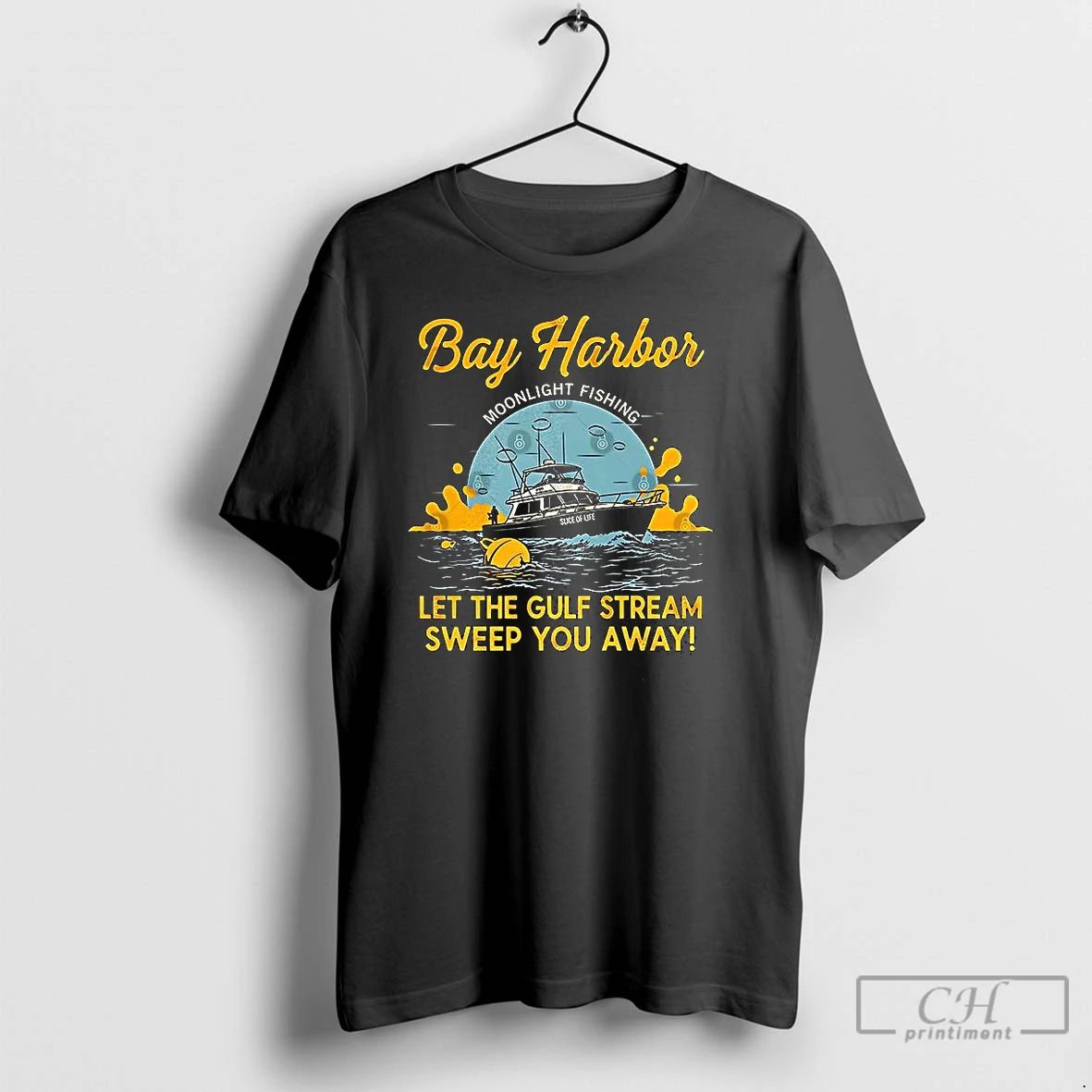 Premium Bay Harbor Let The Gulf Stream Sweep You Away T Shirts