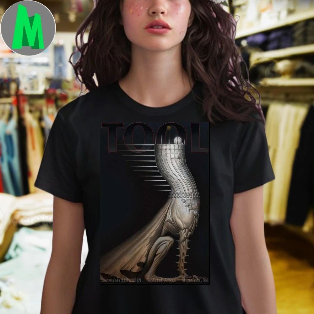 Original Tool 12.20.2025 Honolulu HI Poster Shirt