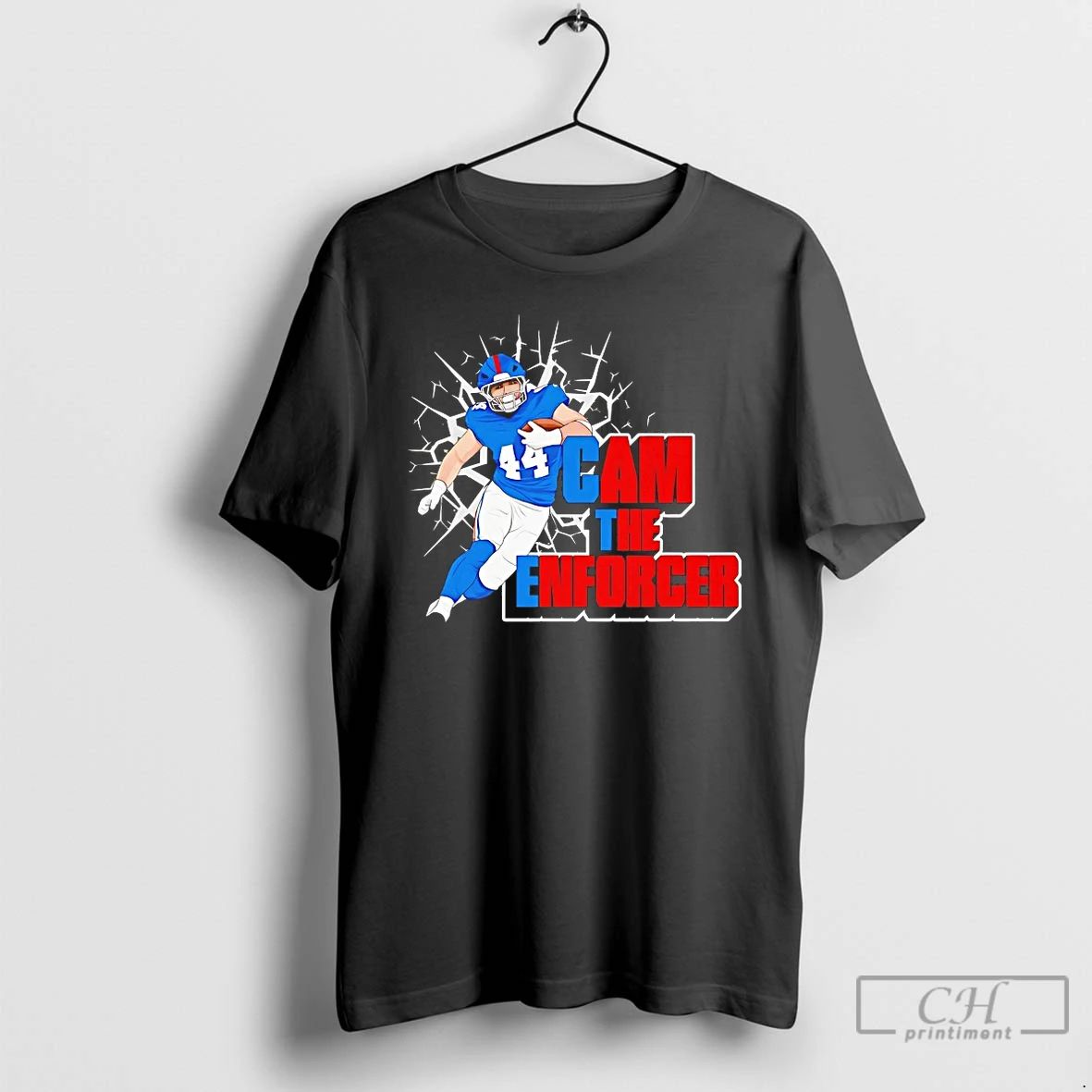 Classic Cameron Skattebo New York Giants Cam The Enforcer T Shirts