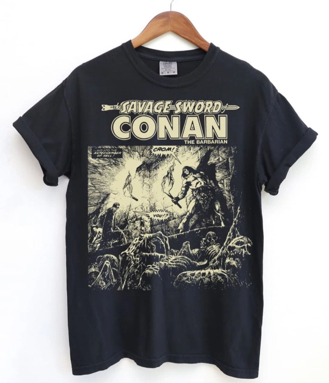 The Savage Sword of Conan  the Barbarian T-shirt