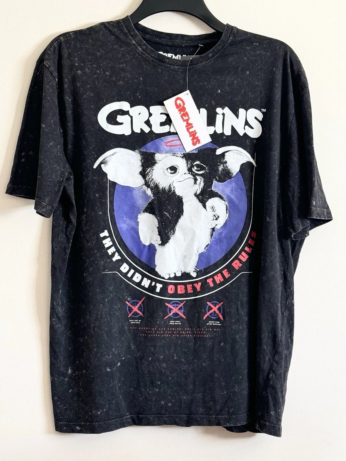 The Gremlins Movie T-Shirt Shirt Movie Nerd Retro Gift LARGE Retro Nostalgia Tee