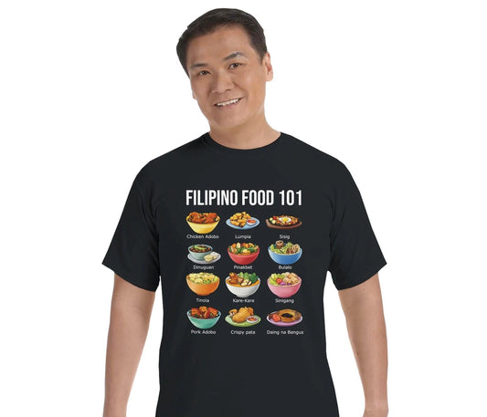 Filipino Food Shirt, Funny Lumpia Tee, Pinoy Culture Gift for Lola Ninang