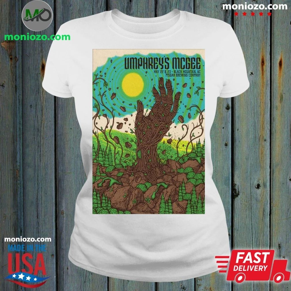 Umphrey’s McGee May 22-23 2026 Pisgah Brewing Company, Black Mountain NC Poster Shirt