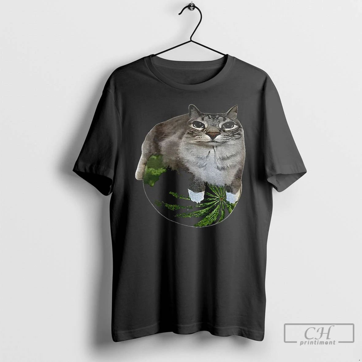 Premium Watermelon Cat Funny T Shirts