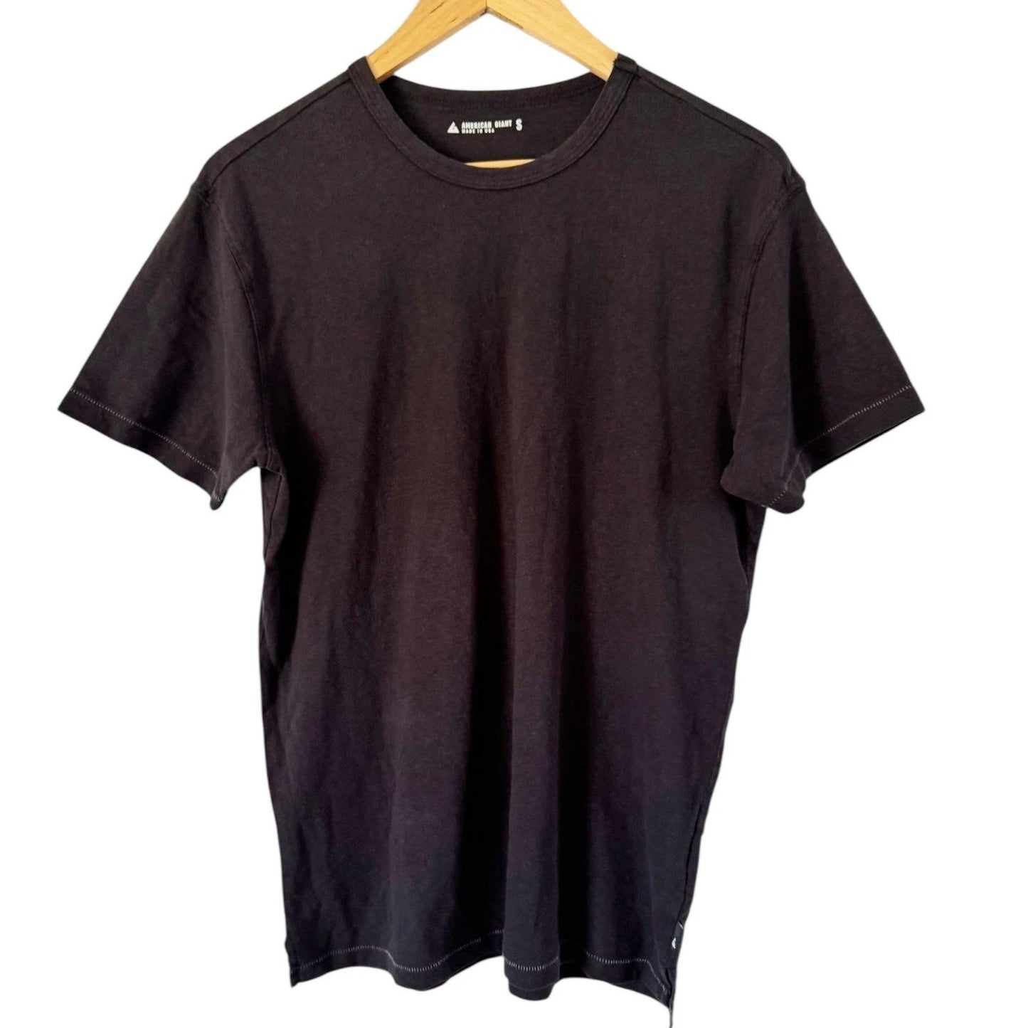 American Giant Hemp Organic Cotton Short Sleeve Tee Men’s Size Small Black NWOT