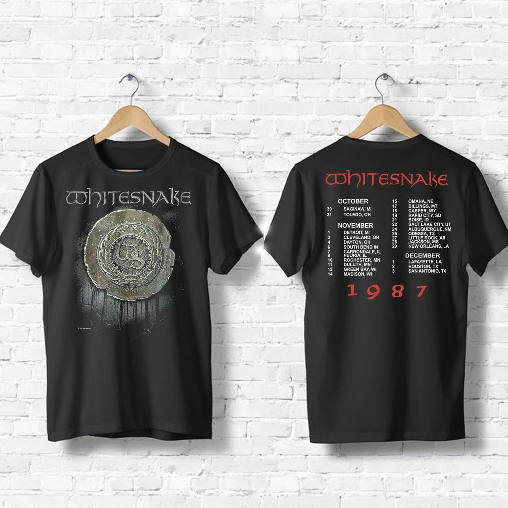 Vintage 1987 Whitesnake Tour T-Shirt by Spring Ford