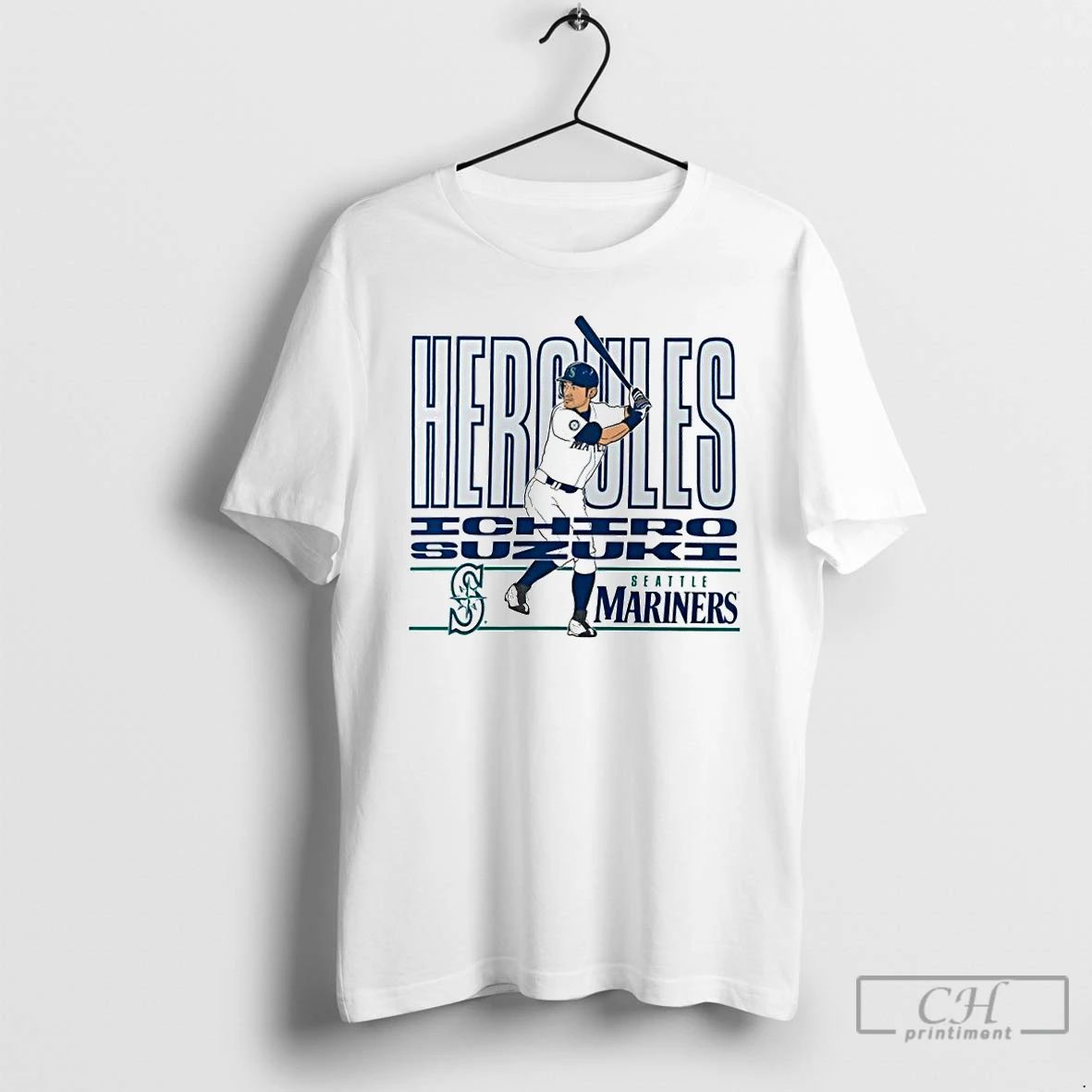 Premium Ichiro Suzuki Seattle Mariners Mlb Cooperstown Player Ornaments T Shirts