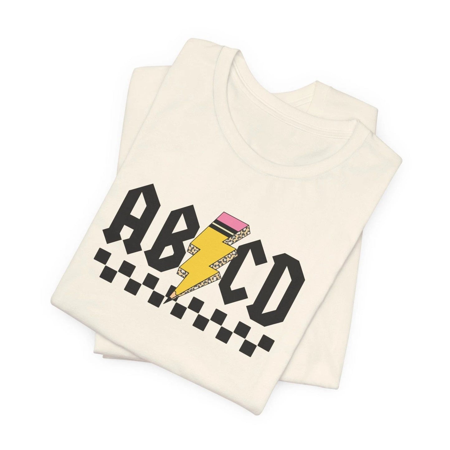 ABCD acdc teacher shirt, gift for teacher