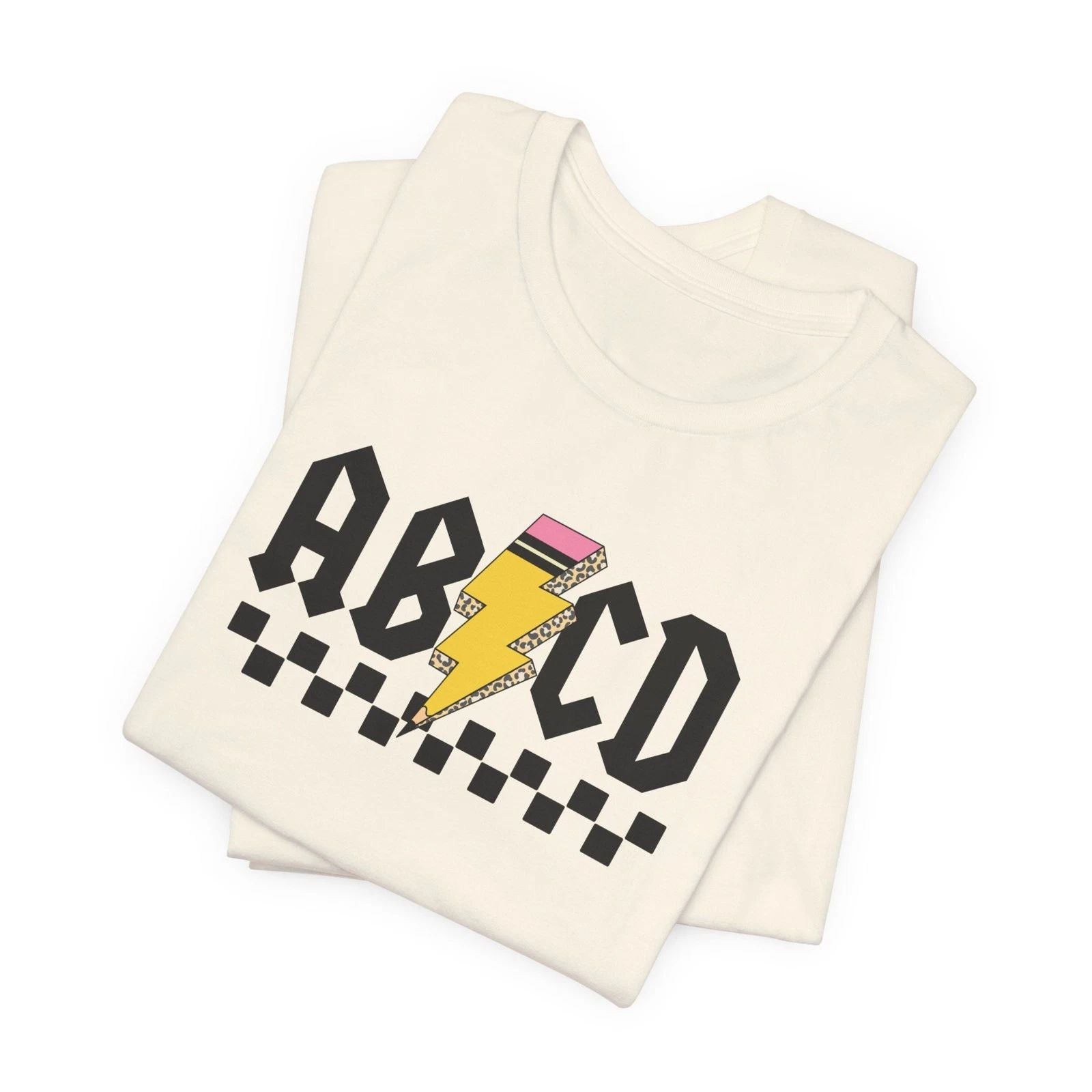 ABCD acdc teacher shirt, gift for teacher