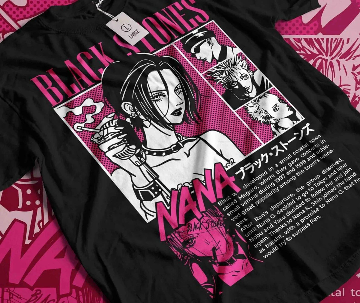 Nana Anime Merch, Nana Anime Shirt, Nana Osaki Manga