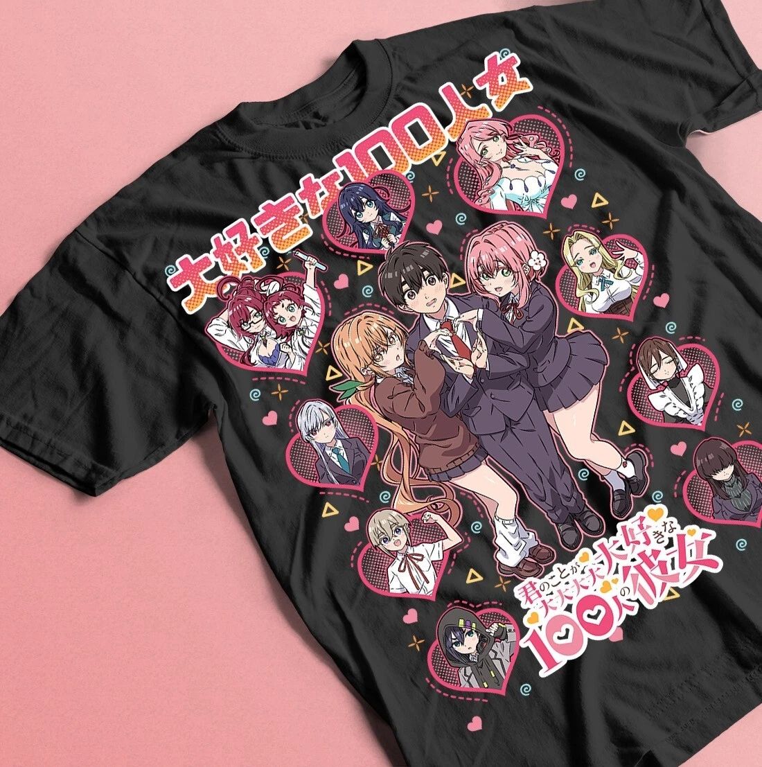 Anime Art 100 Girlfriends Unisex Heavy Cotton Tee, Meido Mei Shirt, Kimi no Koto