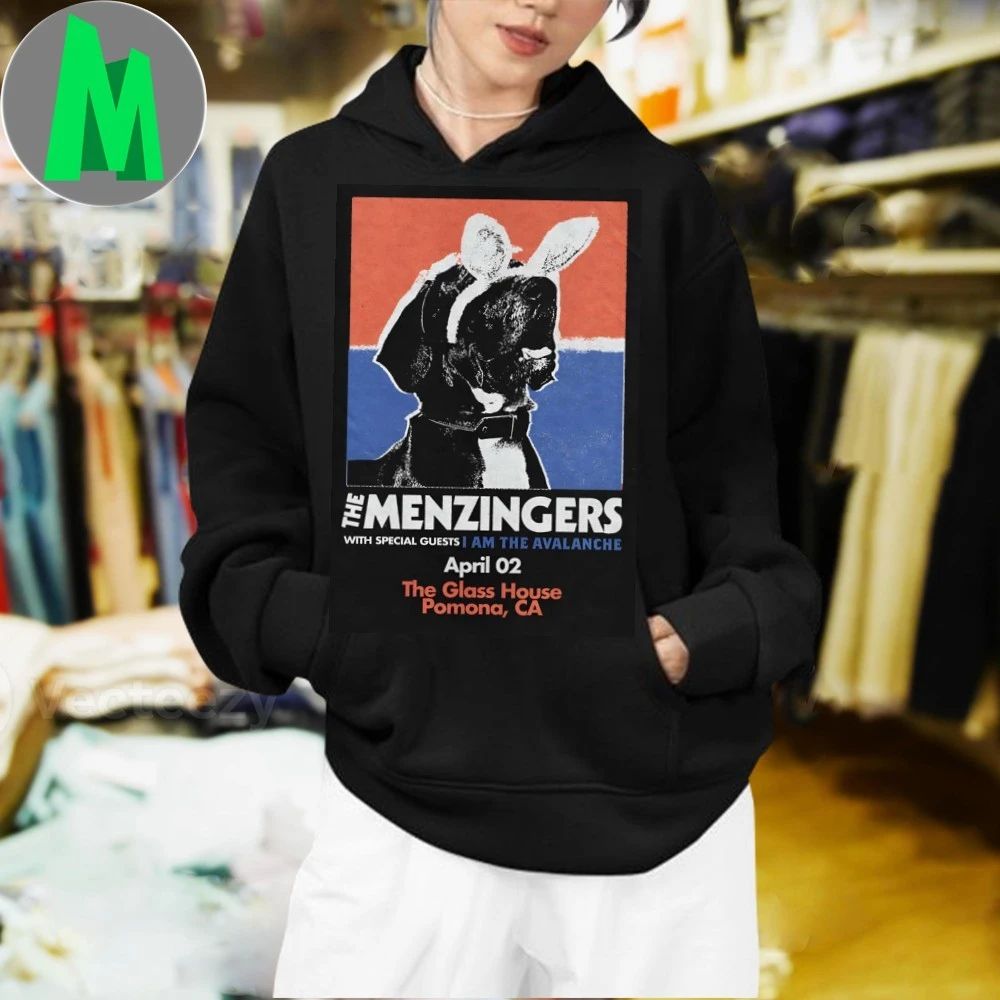 Original The Menzingers Pomona Ca Apr 2 2026 Poster Shirt
