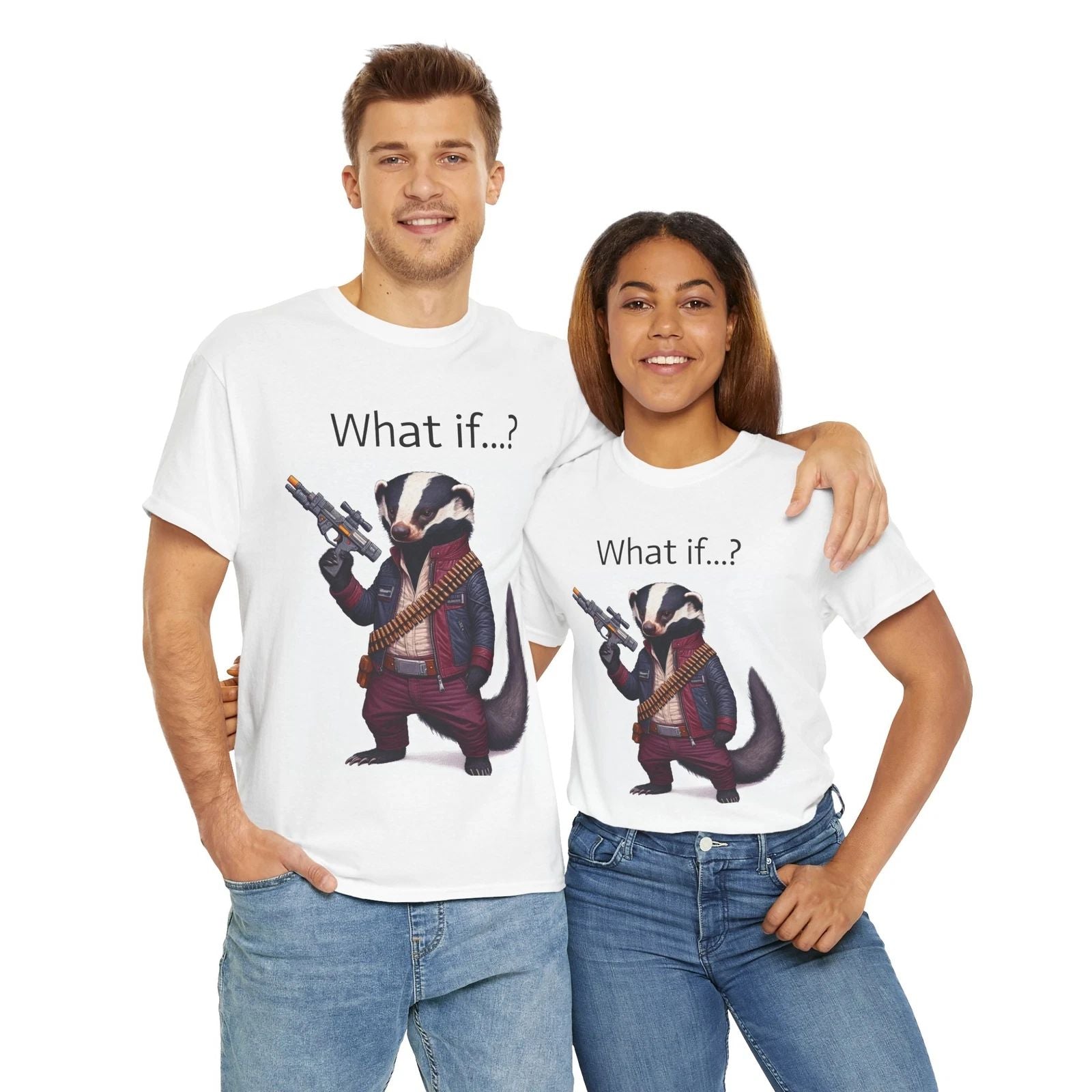 what if...? Unisex Heavy Cotton Tee