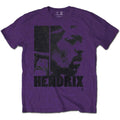 Jimi Hendrix T Shirt Let Me Die Band Logo new Official Mens Purple