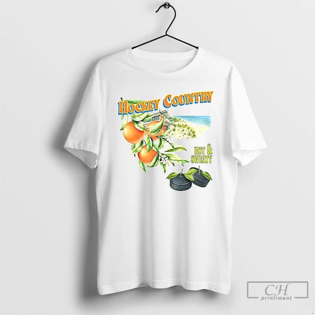 Premium Hockey Country Hot And Sweaty Ceramic Ceramic And Classic Dad Cap T Shirts