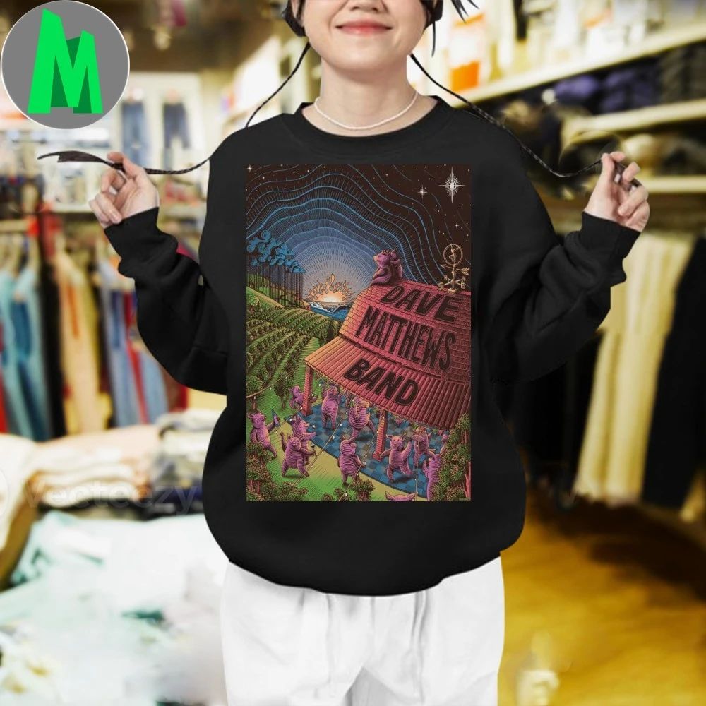 Original Dave Matthews Band Song Pig 2026 Poster Shirt