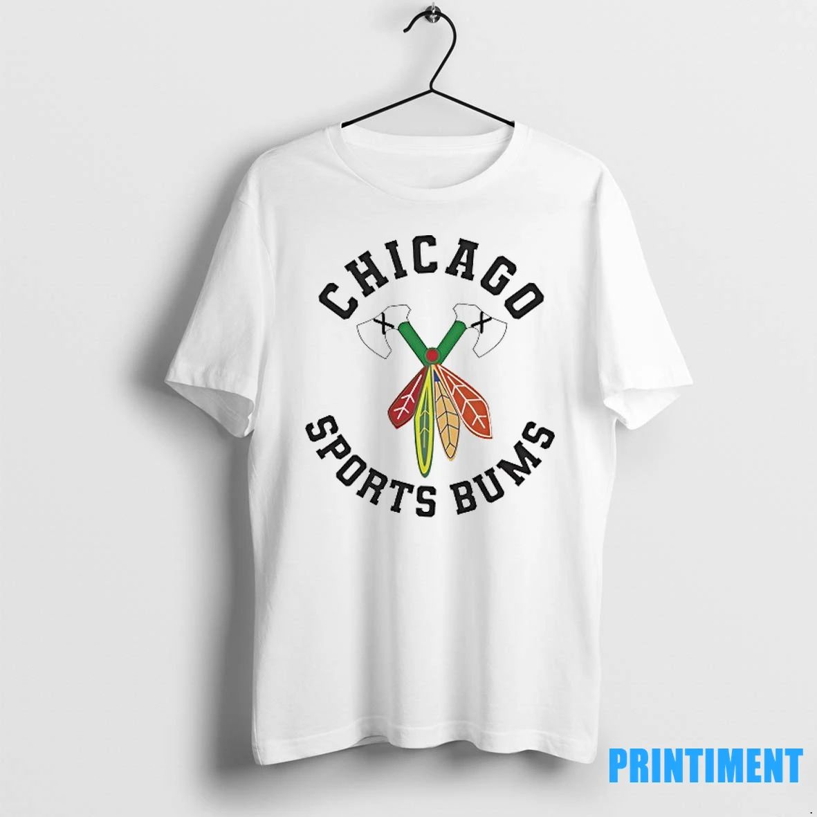 Chicago Blackhawks Hockey Sports Bums Tshirts Sweater