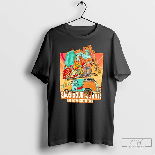 Classic On The Road Again Travel Adventure T Shirts
