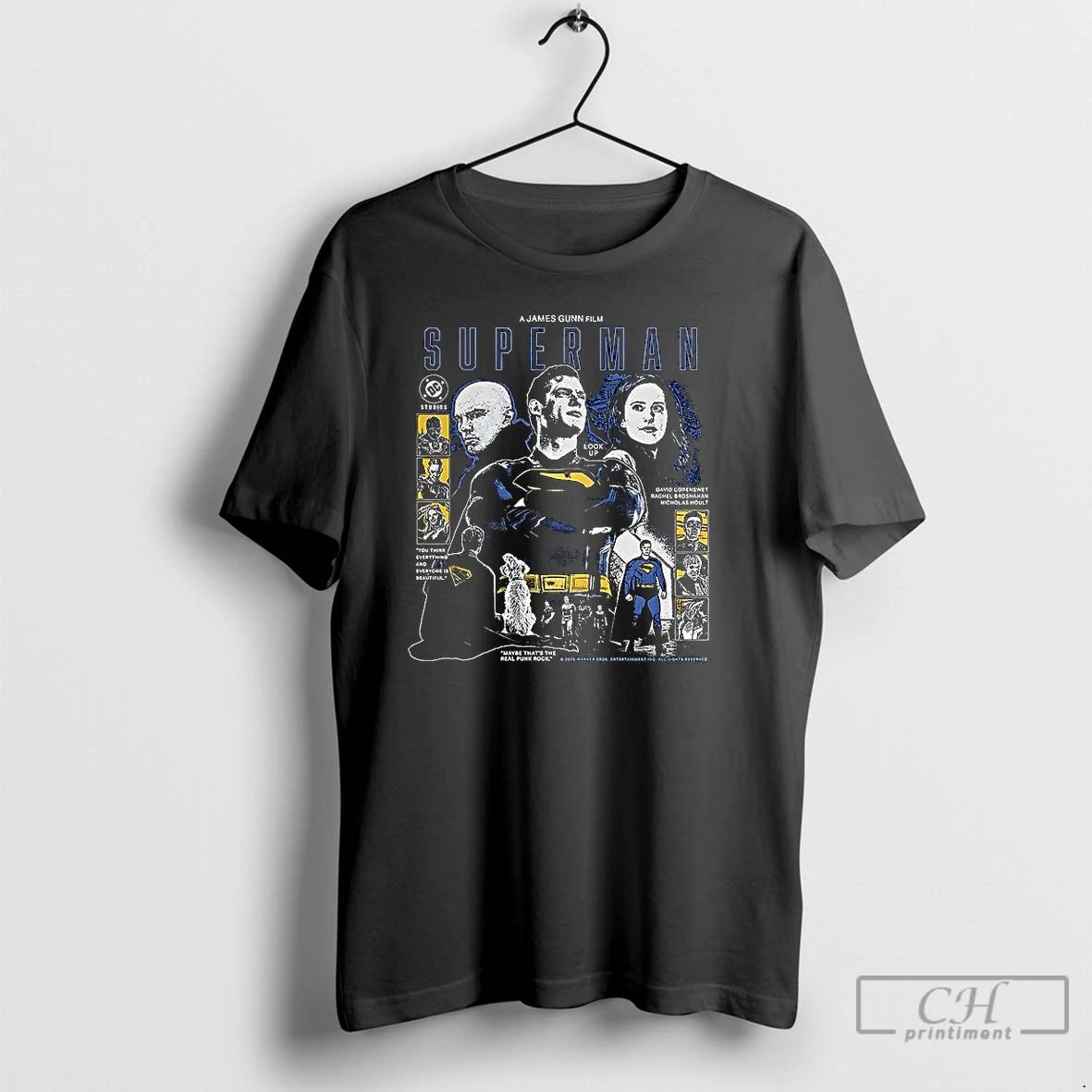 Classic Superman A James Gunn Film T Shirts