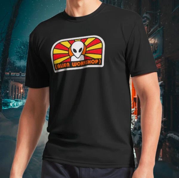 NEW! Alien Workshop Logo Long Sleeve T-Shirt Funny Size S to 5XL